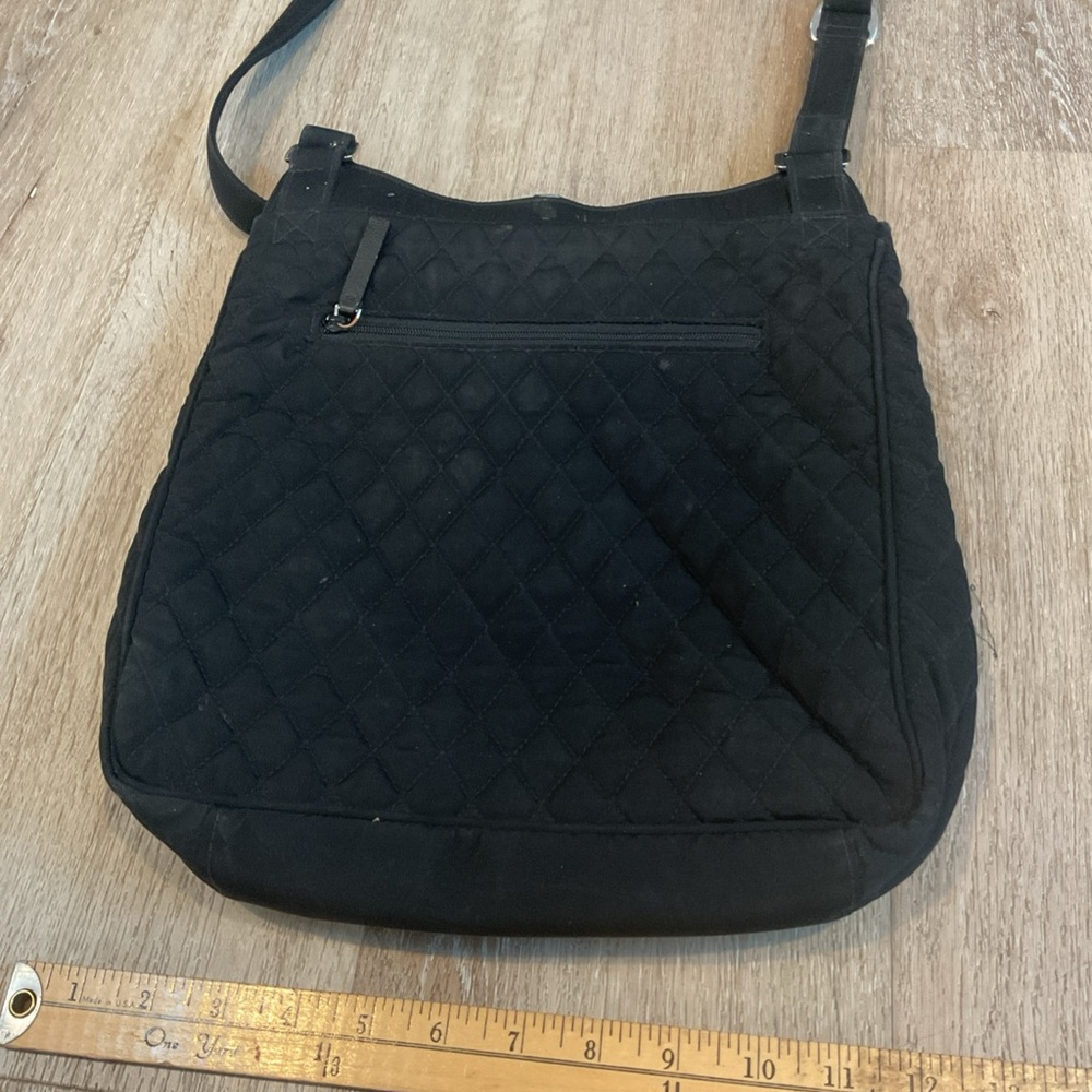 Vera Bradley Mailbag - Quilted Crossbody Bag - Black - Picture 5 of 6